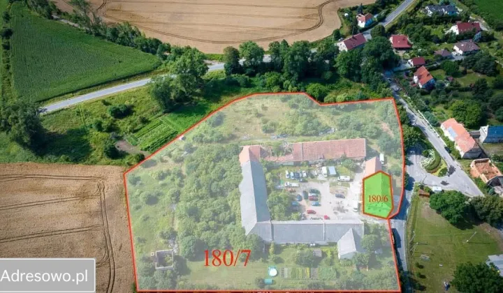 Działka inwestycyjna Miłochów