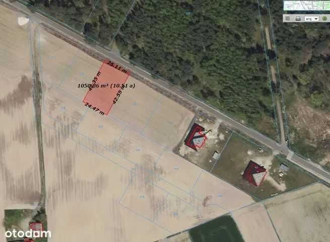 Działka budowlana Chodecz. Zdjęcie 4