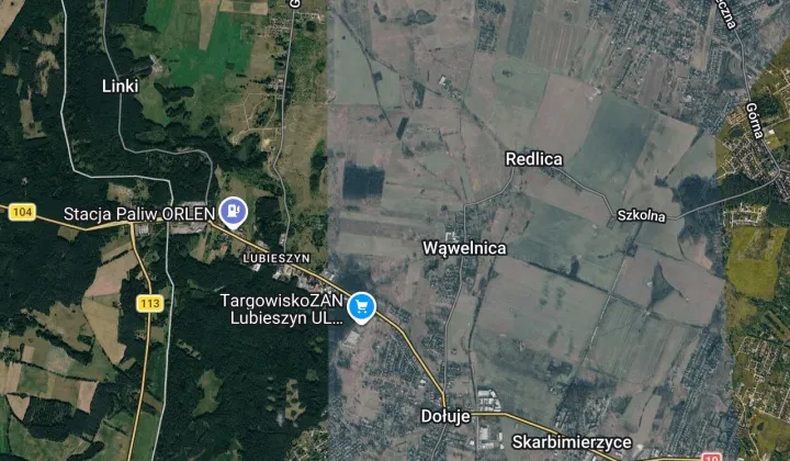 Działka rolno-budowlana Wąwelnica, ul. Polnych Kwiatów
