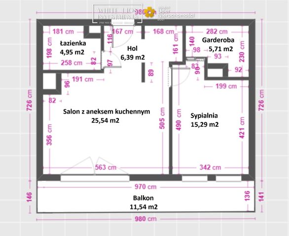 Mieszkanie 2-pokojowe Warszawa Mokotów, ul. Dzikich Jabłoni. Zdjęcie 20