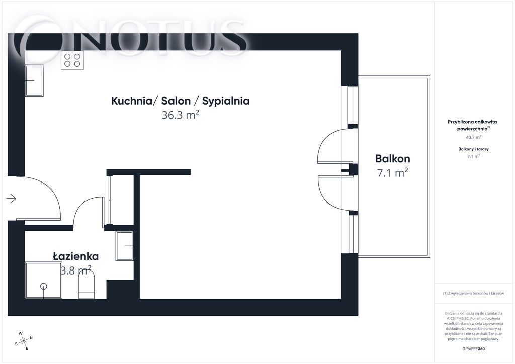 Mieszkanie 2-pokojowe Wrocław, ul. Na Grobli. Zdjęcie 13