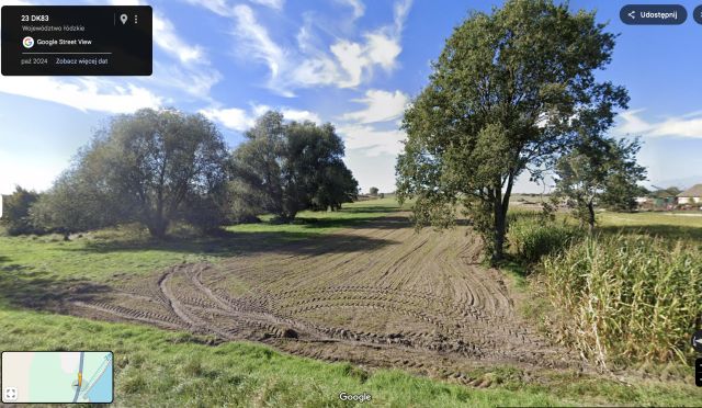 Działka rolna Jeziorsko. Zdjęcie 1