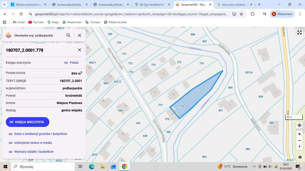 dom wolnostojący Głowienka, ul. o. Anzelma Kubita. Zdjęcie 8