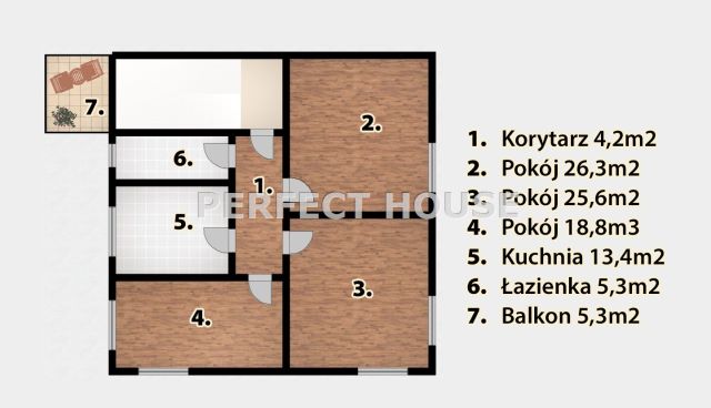 Mieszkanie 3-pokojowe Poznań Grunwald, ul. Grunwaldzka. Zdjęcie 13