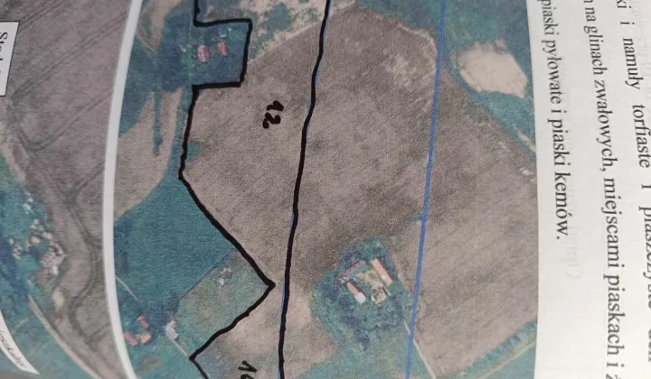 Działka rolna Lakiele