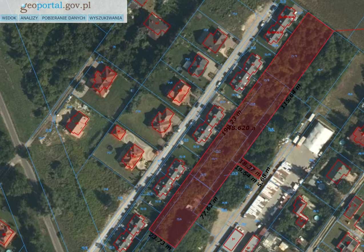 Działka budowlana Stanisławów Drugi. Zdjęcie 4