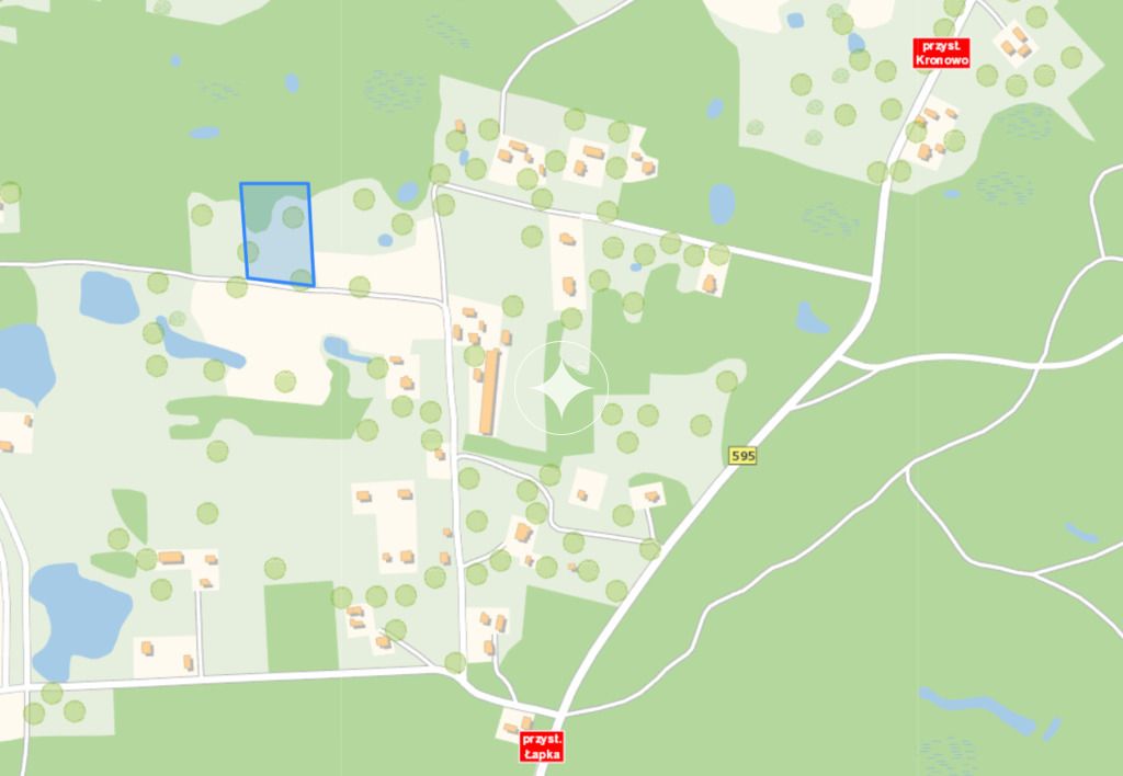 Działka rolna Łapka. Zdjęcie 9