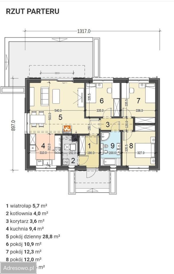 dom wolnostojący, 4 pokoje Czarnków. Zdjęcie 20