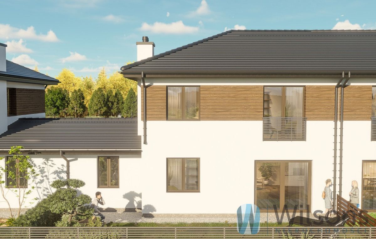 dom szeregowy, 5 pokoi Falenty Nowe. Zdjęcie 2