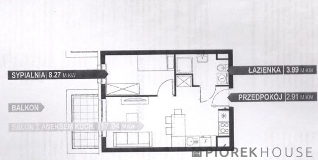 Mieszkanie 2-pokojowe Warszawa Mokotów, ul. Komputerowa. Zdjęcie 18