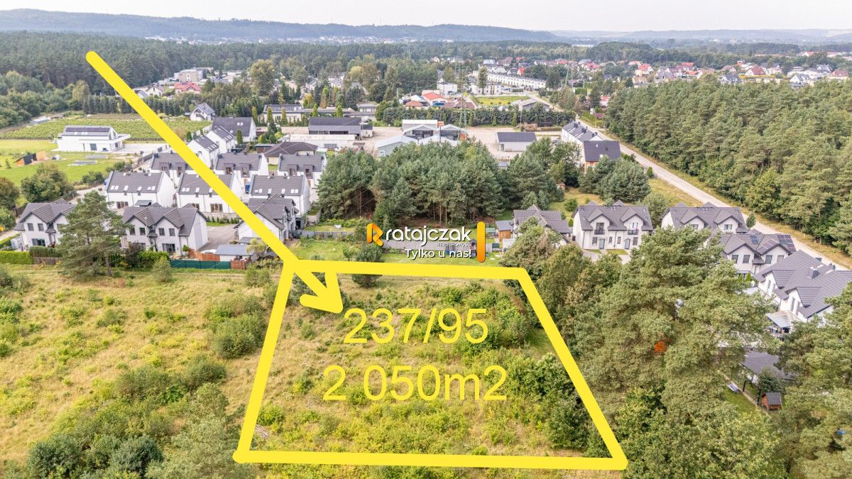Działka inwestycyjna Orle, ul. Wesoła. Zdjęcie 1