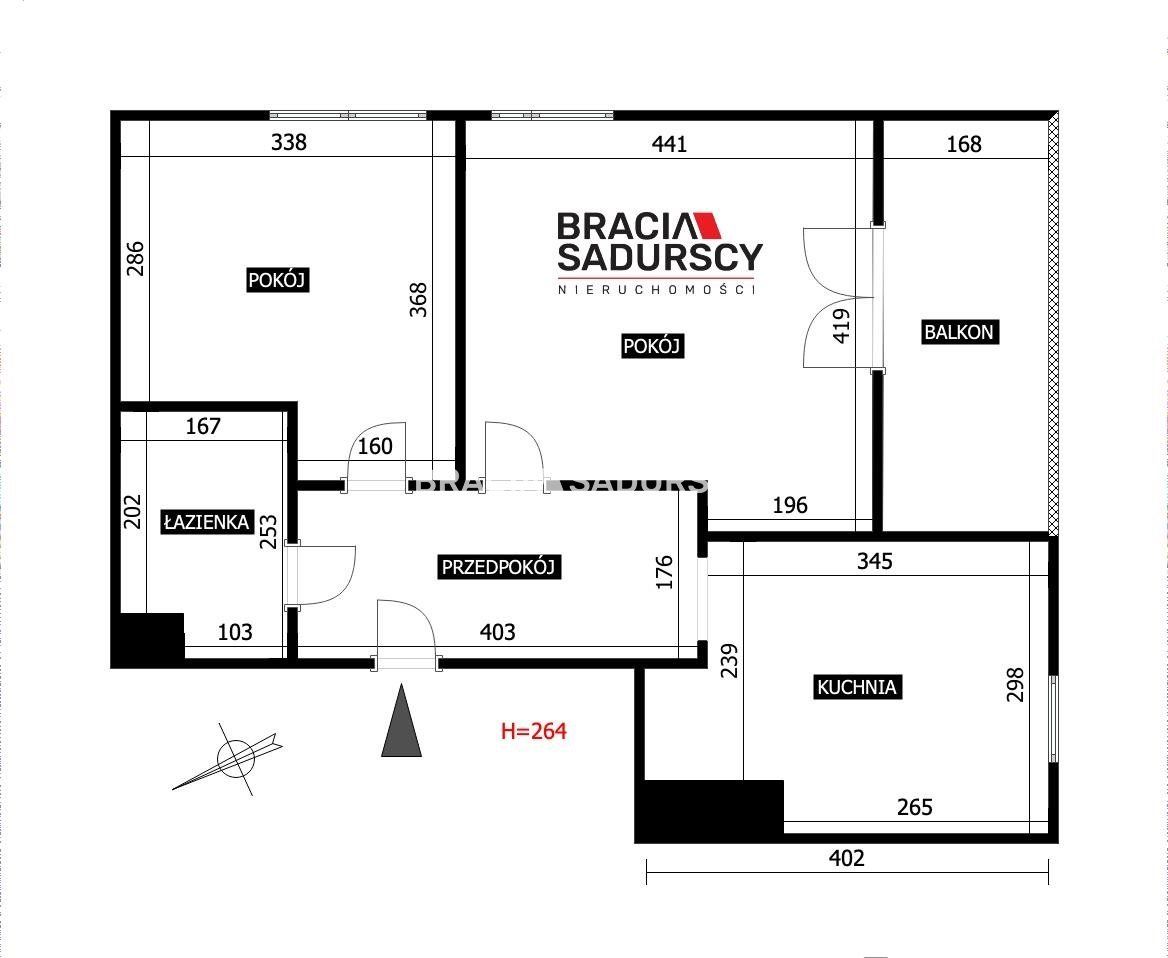 Mieszkanie 2-pokojowe Kraków Czyżyny, ul. Bolesława Orlińskiego. Zdjęcie 28