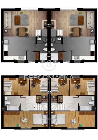 bliźniak, 4 pokoje Rzeszów. Zdjęcie 2