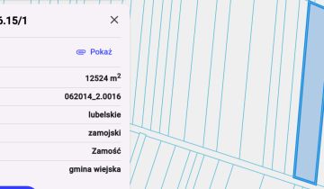 Działka rolna Pniówek