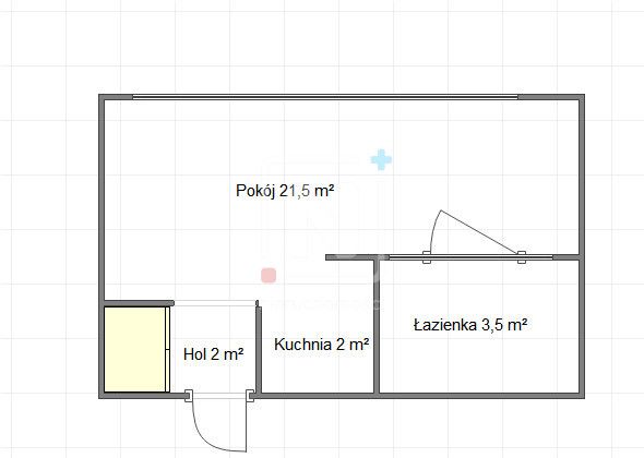 Mieszkanie 1-pokojowe Warszawa Wola, ul. Obozowa. Zdjęcie 10