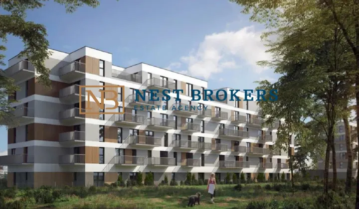 Mieszkanie 2-pokojowe Kraków Bronowice, ul. Josepha Conrada