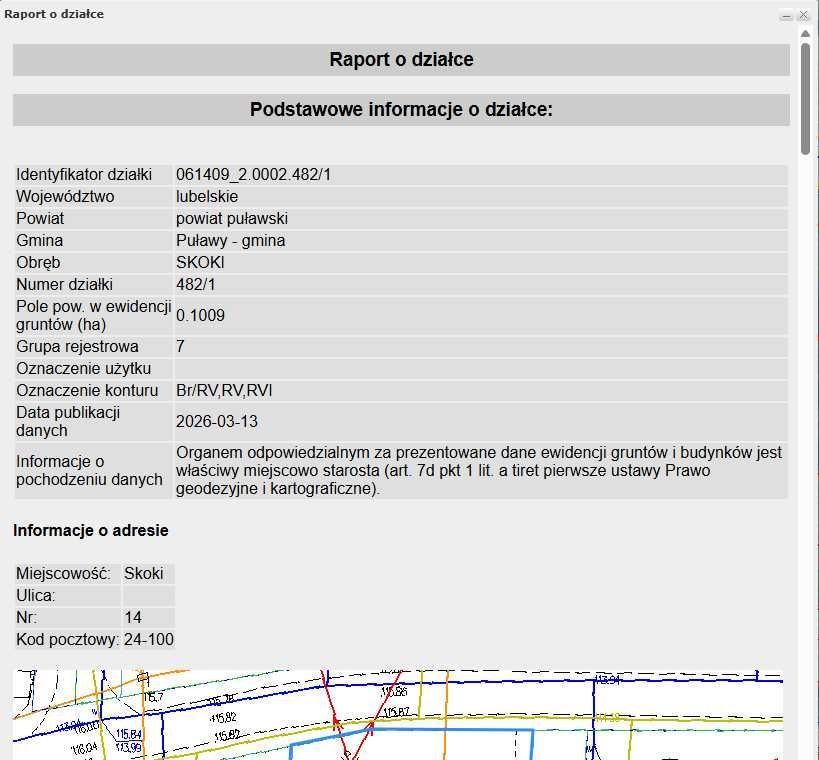 Działka budowlana Skoki. Zdjęcie 3