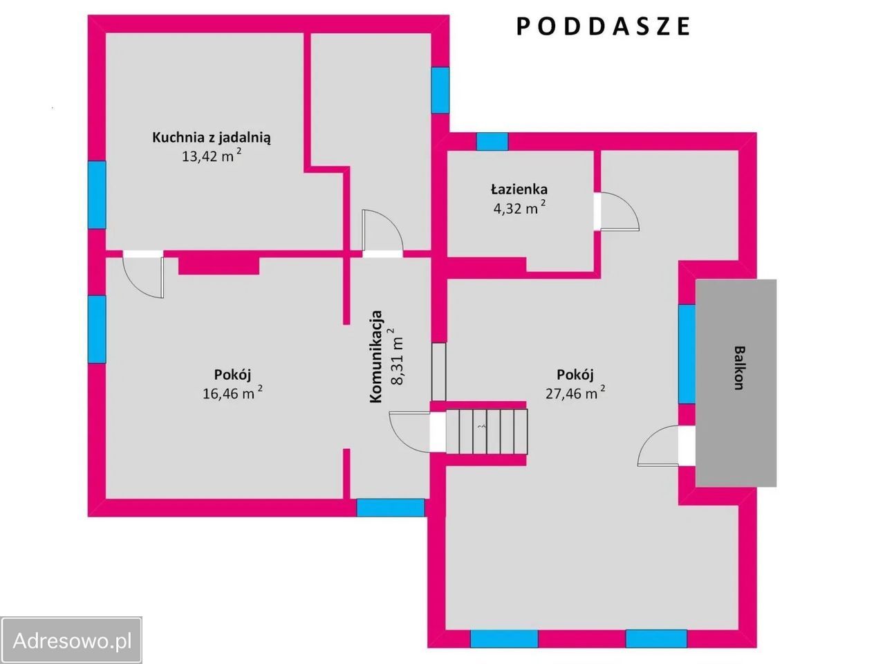 dom wolnostojący, 7 pokoi Rzeszów Zalesie. Zdjęcie 2