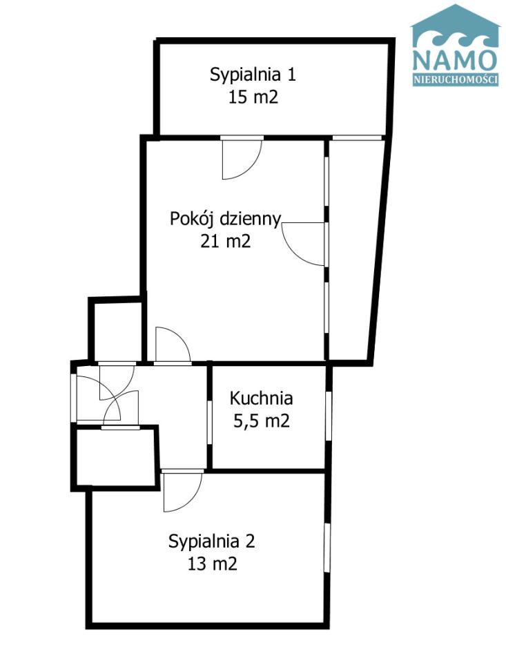 Mieszkanie 3-pokojowe Gdynia Śródmieście. Zdjęcie 17