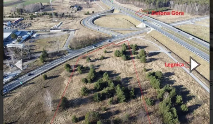 Działka inwestycyjna Chróstnik