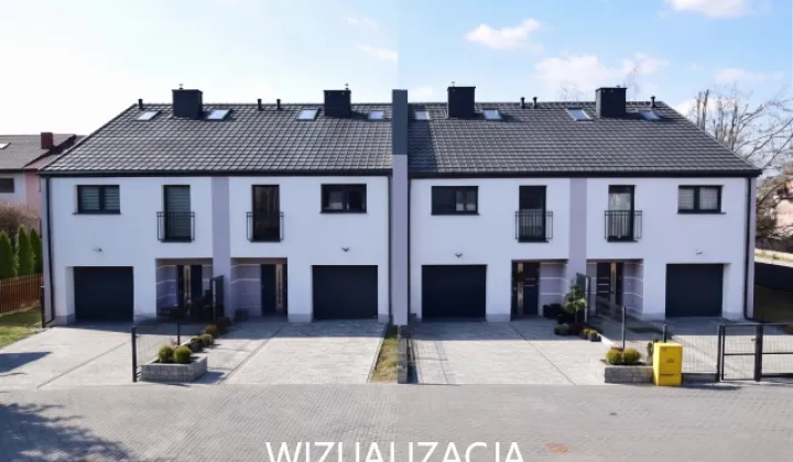 dom szeregowy, 5 pokoi Żyrardów Centrum, ul. gen. Jarosława Dąbrowskiego