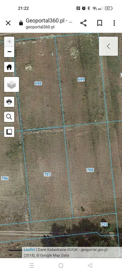 Działka budowlana Ostrowo