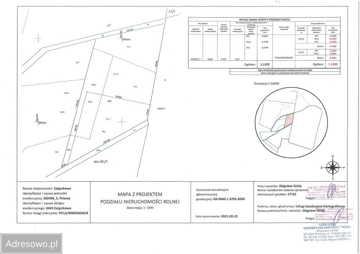 Działka siedliskowa Zajączkowo. Zdjęcie 2