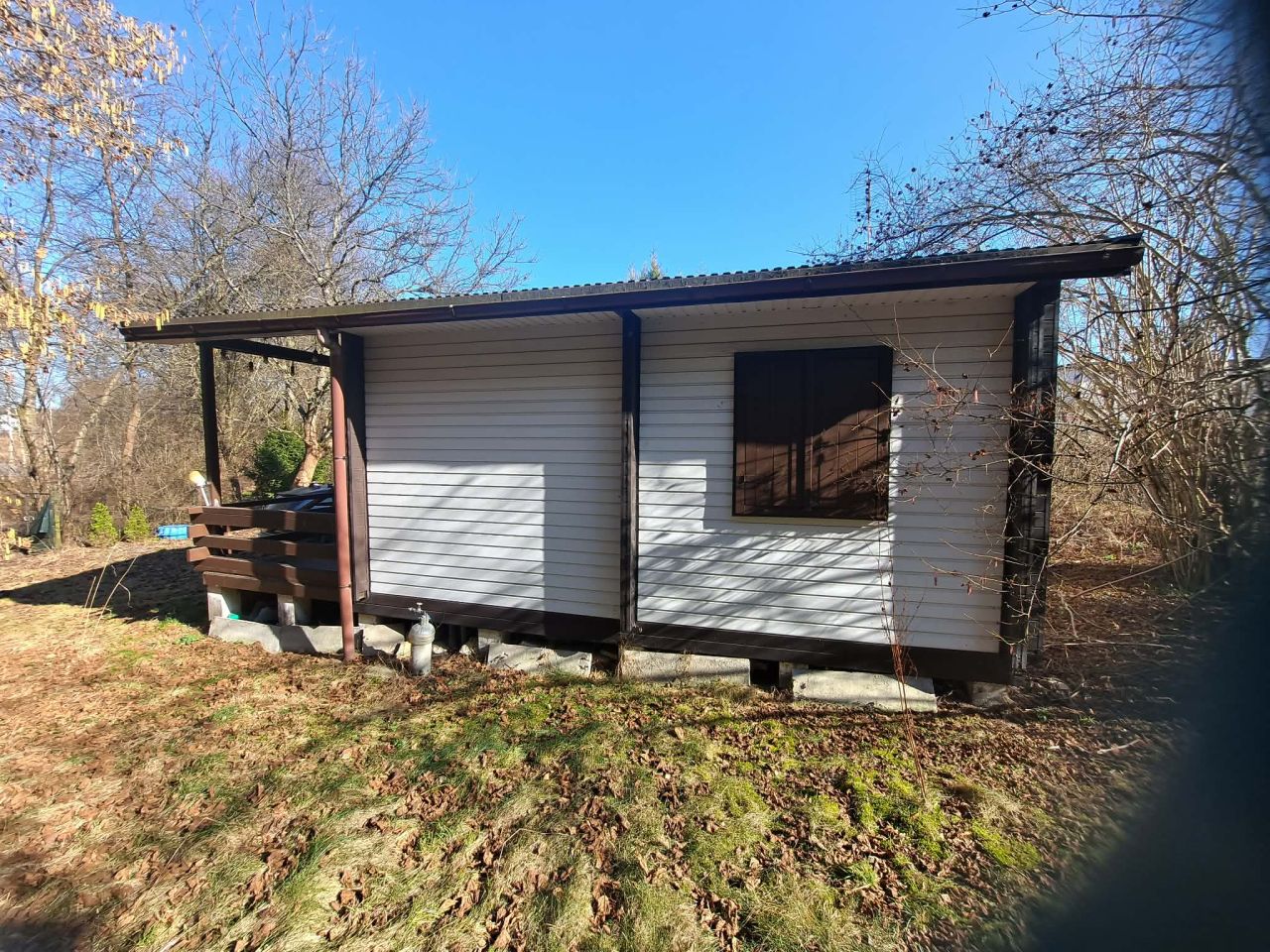 Działka rod Poręba, Przy zalewie. Zdjęcie 3