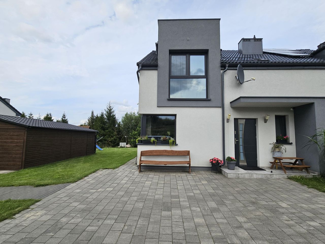 bliźniak, 4 pokoje Gowino, Kwiatowa. Zdjęcie 3