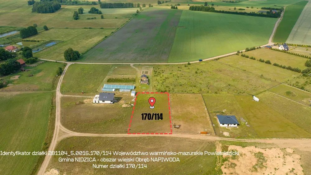 Działka budowlana Napiwoda. Zdjęcie 5