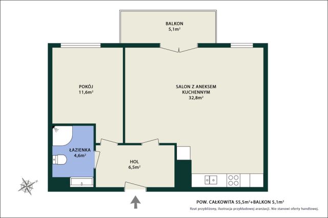 Mieszkanie 2-pokojowe Warszawa Włochy, al. Krakowska. Zdjęcie 32