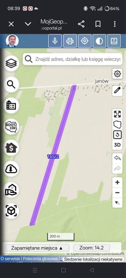 Działka rolno-budowlana Janów. Zdjęcie 3