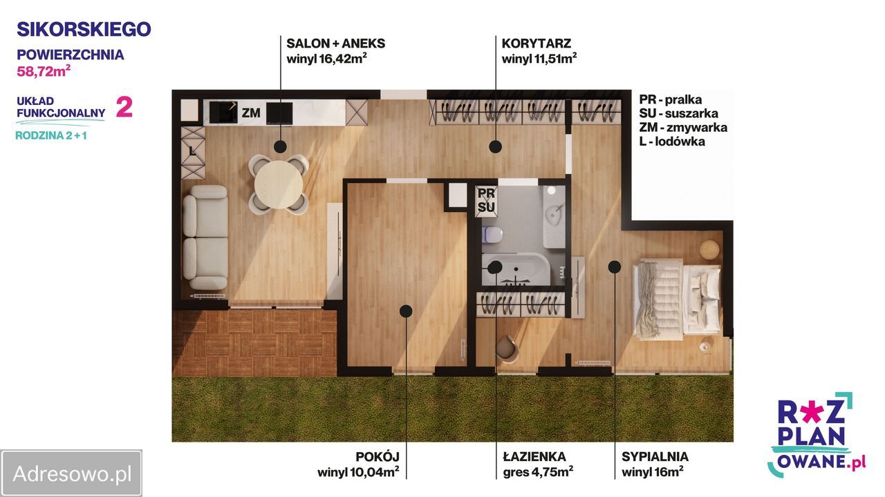 Mieszkanie 3-pokojowe Kielce, ul. gen. Władysława Sikorskiego. Zdjęcie 17
