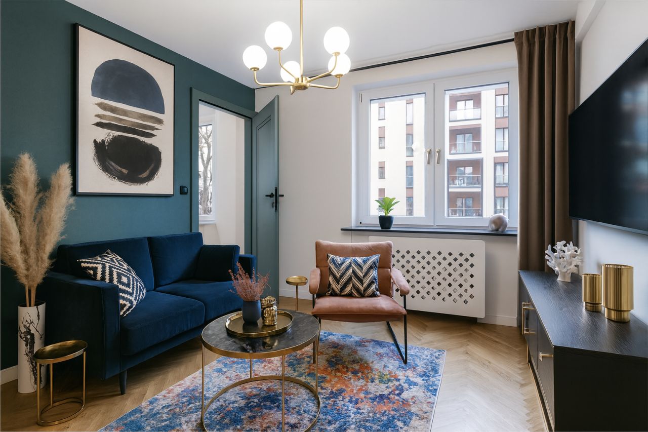 Mieszkanie 3-pokojowe Warszawa Powiśle, ul. Topiel