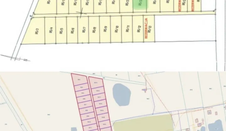 Działka rekreacyjna Szczutkowo