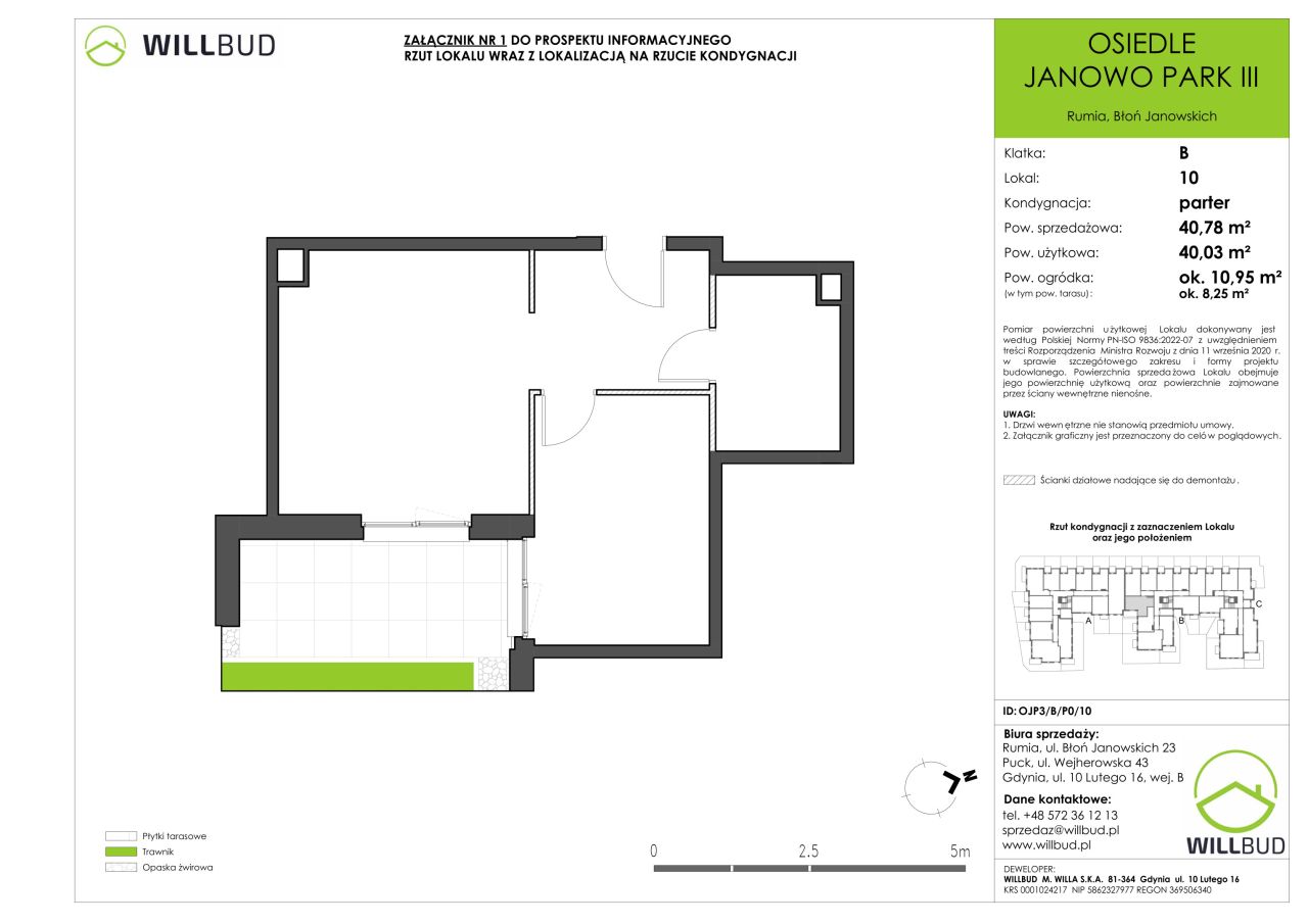 Mieszkanie 2-pokojowe Rumia Janowo, ul. Błoń Janowskich. Zdjęcie 10