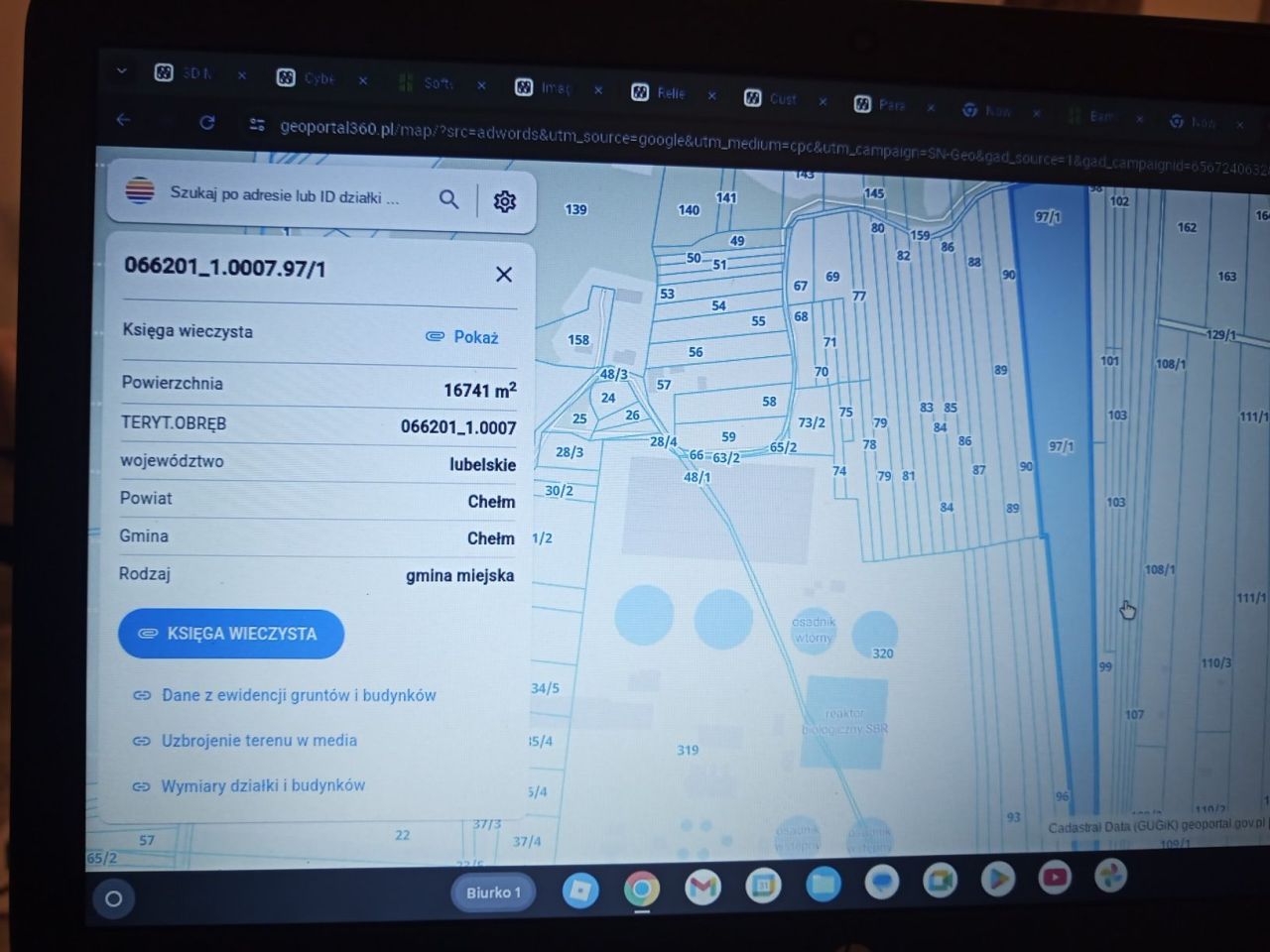 Działka rolna Chełm Białawin
