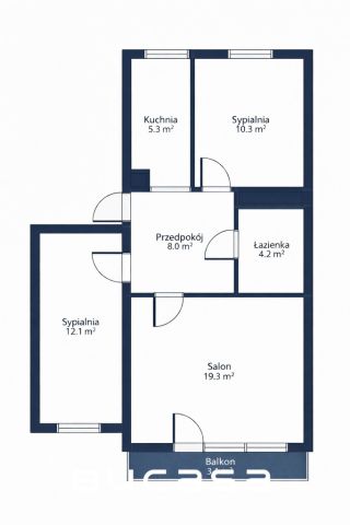 Mieszkanie 3-pokojowe Kraków Prokocim, ul. ks. Piotra Ściegiennego. Zdjęcie 8