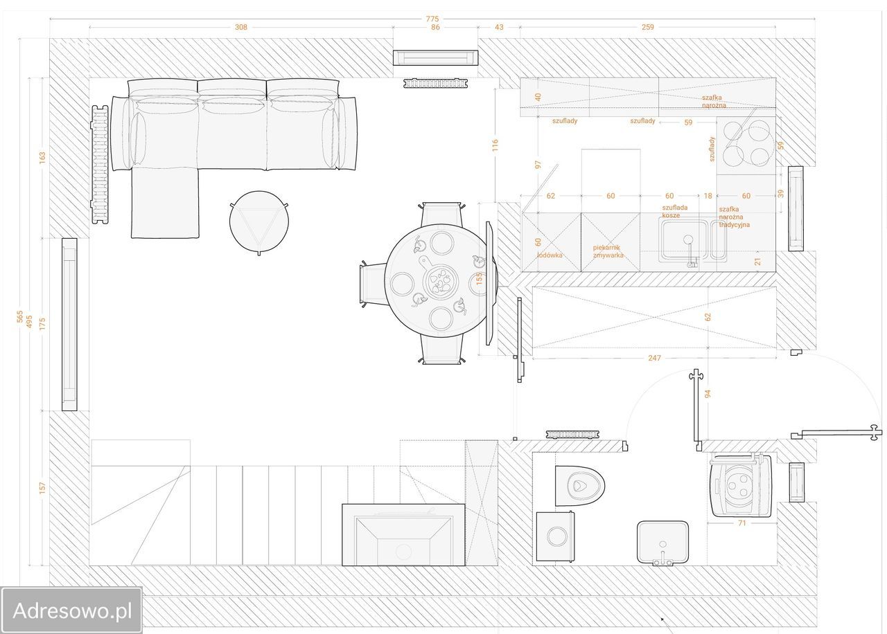 dom szeregowy, 3 pokoje Bielsko-Biała, ul. Sportowców. Zdjęcie 15