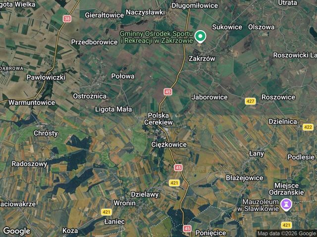 Działka budowlana Polska Cerekiew. Zdjęcie 1
