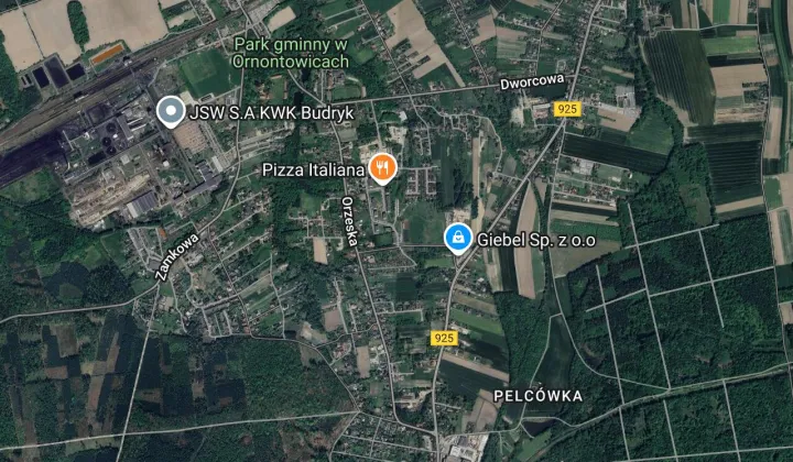 Działka rod Ornontowice, ul. Akacjowa