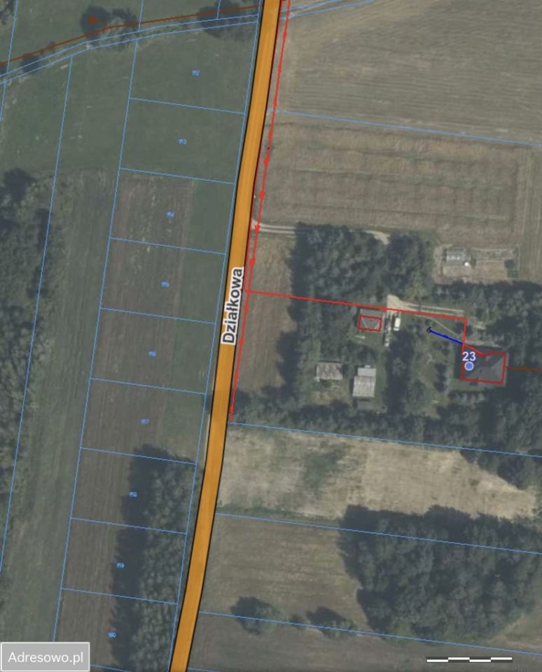 Działka budowlana Małęczyn, ul. Działkowa. Zdjęcie 3