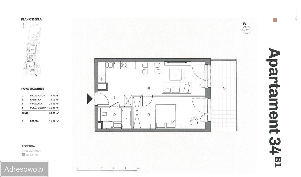 Mieszkanie 2-pokojowe Katowice Bogucice, ul. Nadgórników. Zdjęcie 7