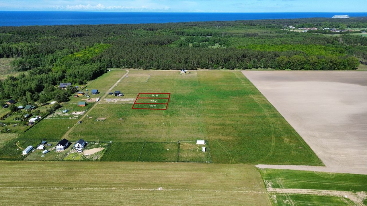 Działka rolno-budowlana Łukęcin, ul. Nadbałtycka. Zdjęcie 2