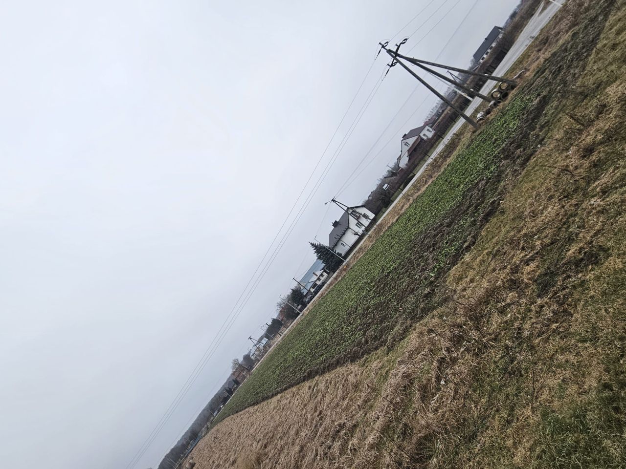 Działka inwestycyjna Mielec Rzochów, ul. Kolejowa. Zdjęcie 4