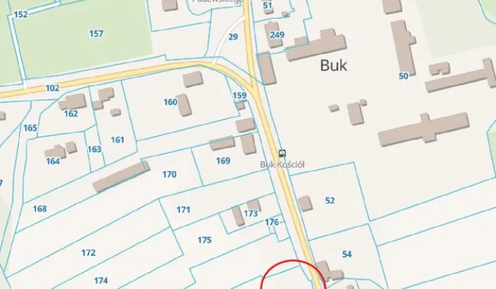 Działka budowlana Buk, ul. Leśne Zacisze