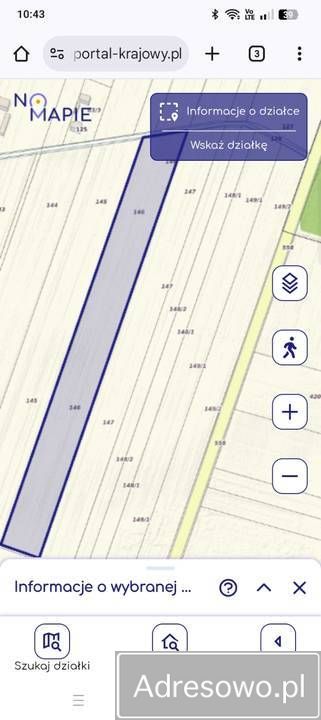 Działka budowlana Żerdź