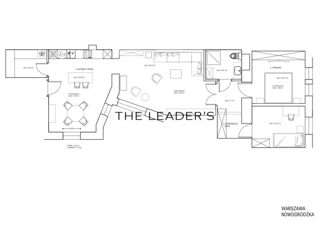Mieszkanie 3-pokojowe Warszawa Śródmieście. Zdjęcie 20