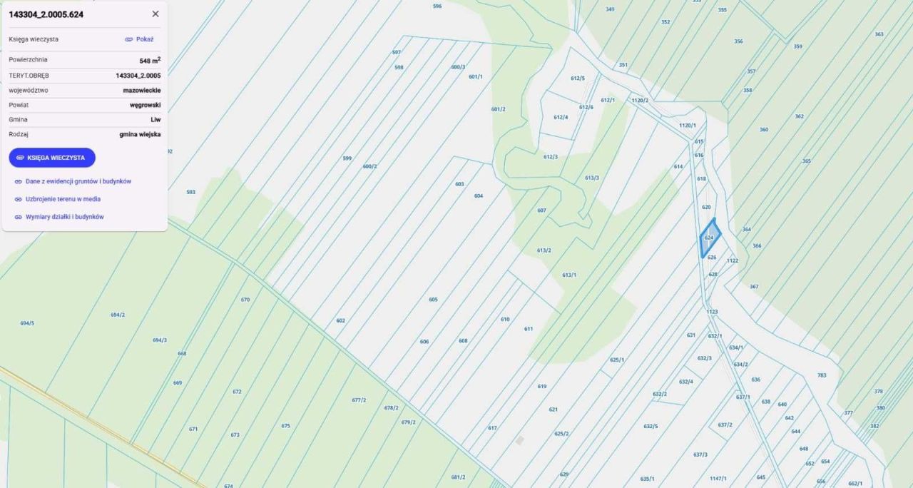 Działka leśna Krypy. Zdjęcie 3