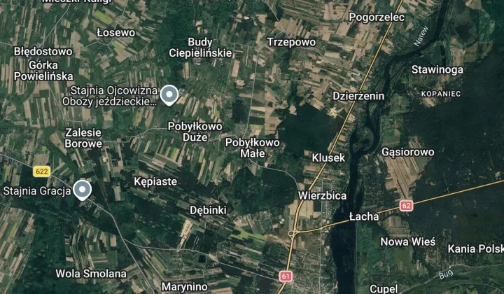 Działka siedliskowa Pobyłkowo Małe